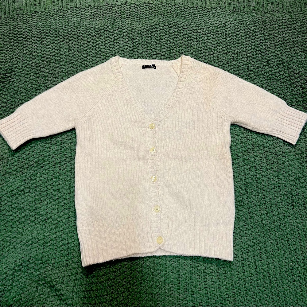 Sisley Wool Button-down